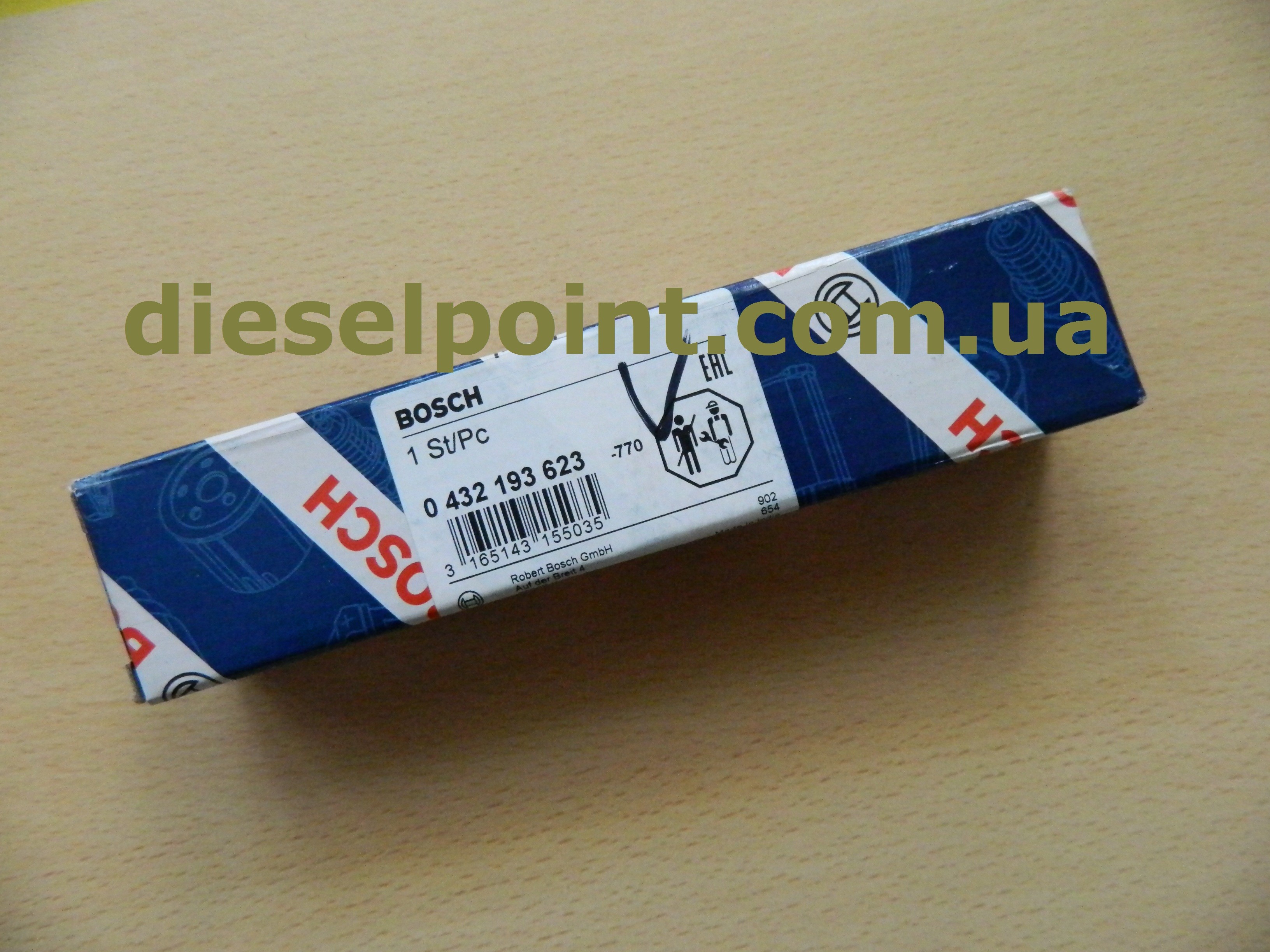 A0000106751 форсунка BOSCH 0432193623 Mercedes Sprinter 2.9TDI