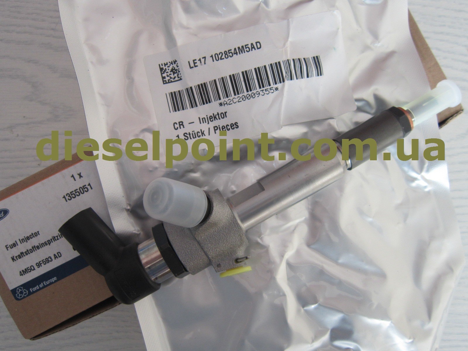 4M5Q-9F593-AD форсунка CONTINENTAL новая оригинал Ford Connect 1.8TDCi