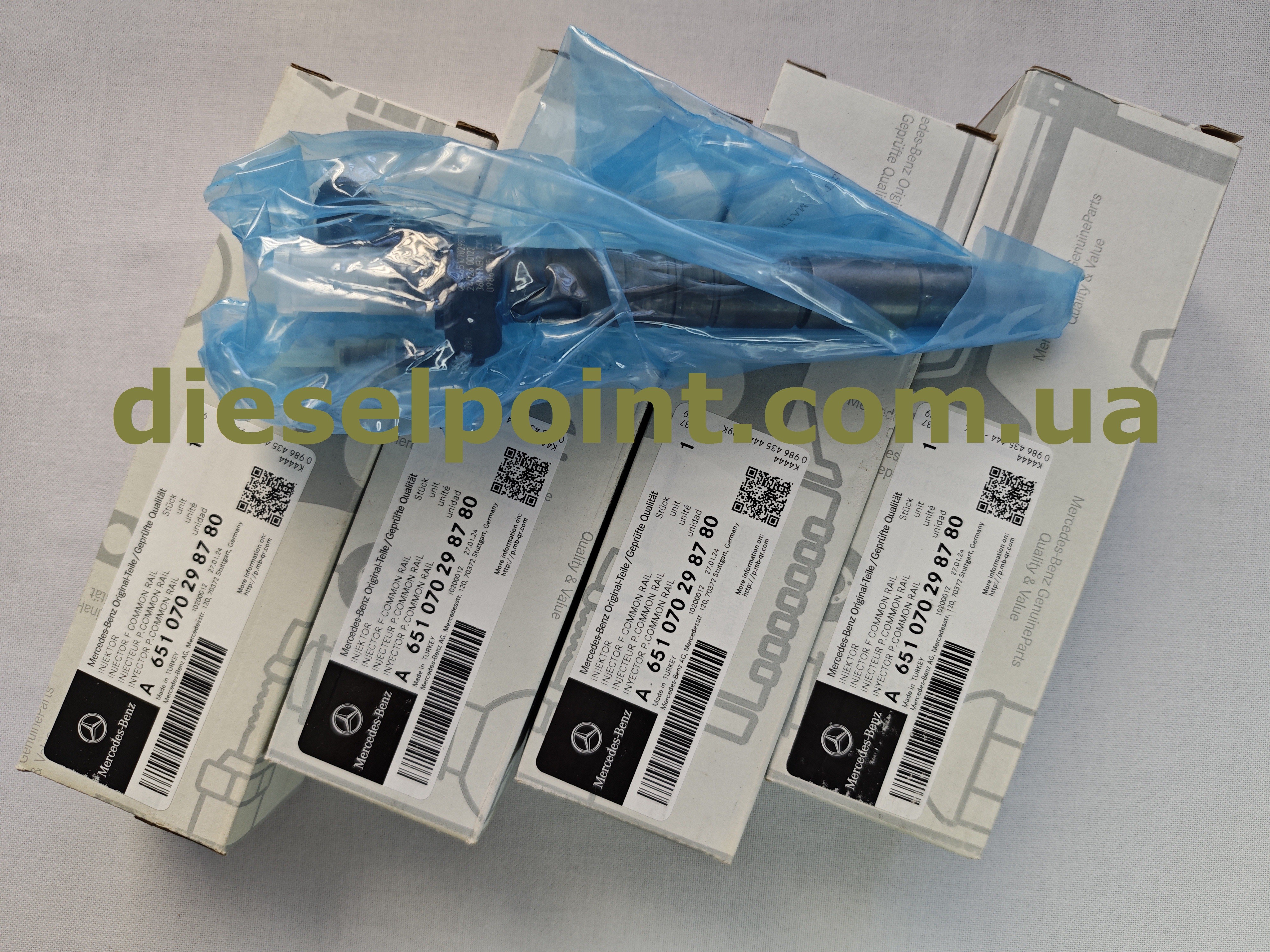 6510702987 форсунка новая BOSCH оригинал для Mercedes 2.2CDI