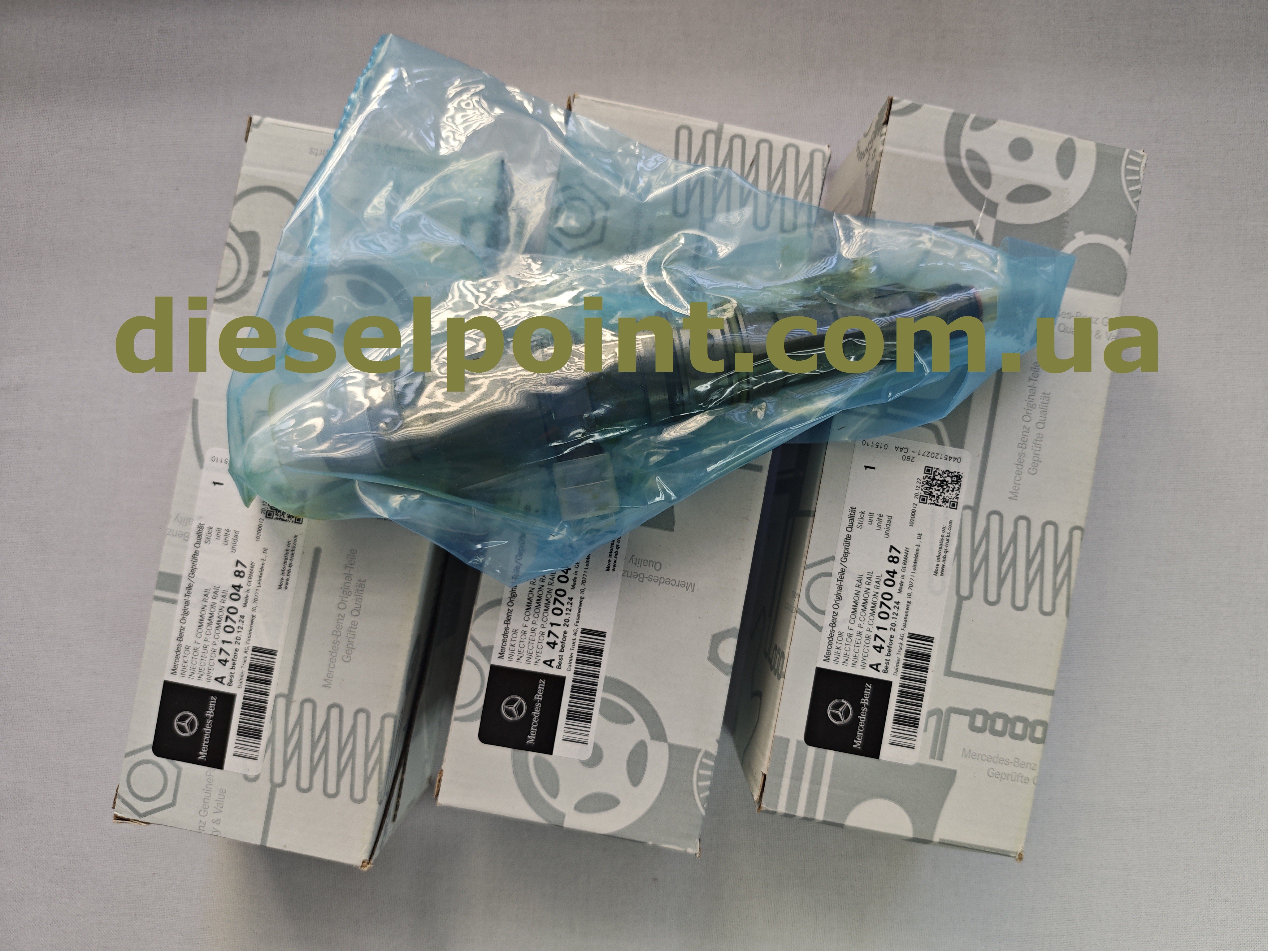 A4710700487 форсунка BOSCH MERCEDES Actros Arocs 12.8L OM471
