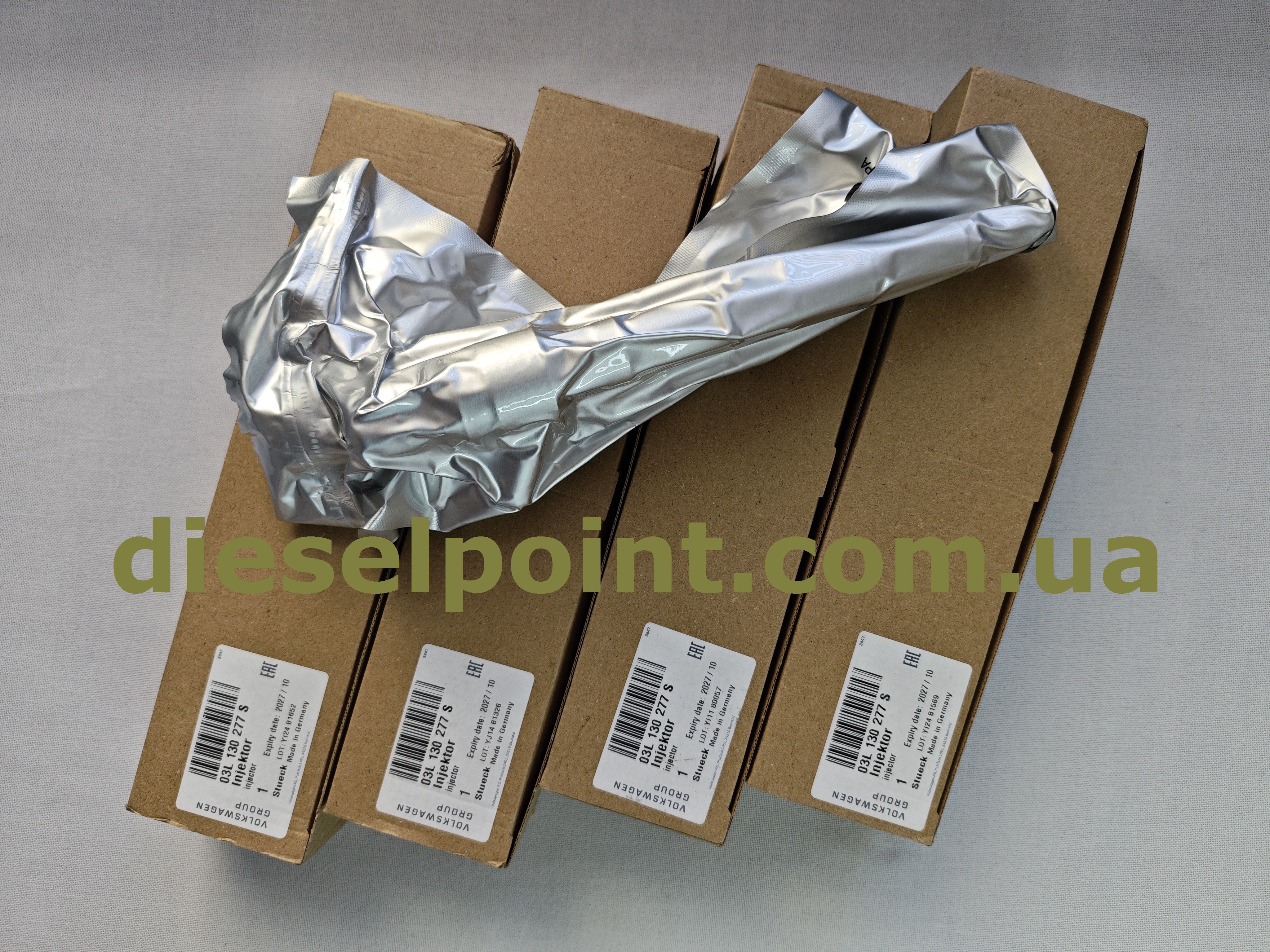 Новая форсунка Continental 03L130277S для Audi, Seat, Skoda, Volkswagen 1.6TDI