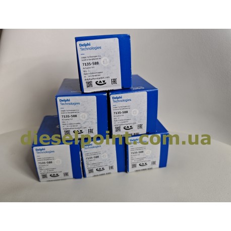 7135-588 клапан насос-форсунки DELPHI euro 3 VOLVO,RENAULT 4-х контактн.