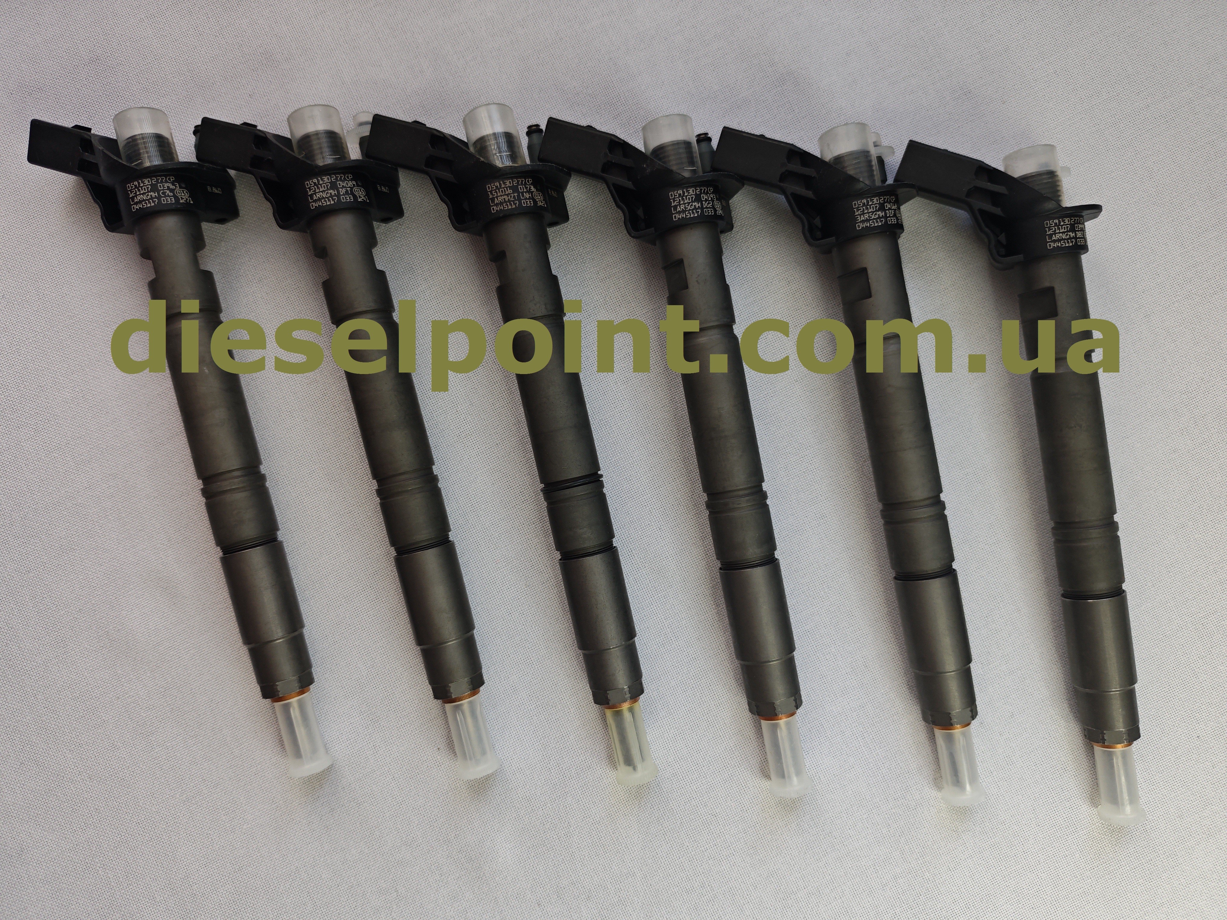 059130277CP форсунка BOSCH нова оригінал VAG 3.0TDI